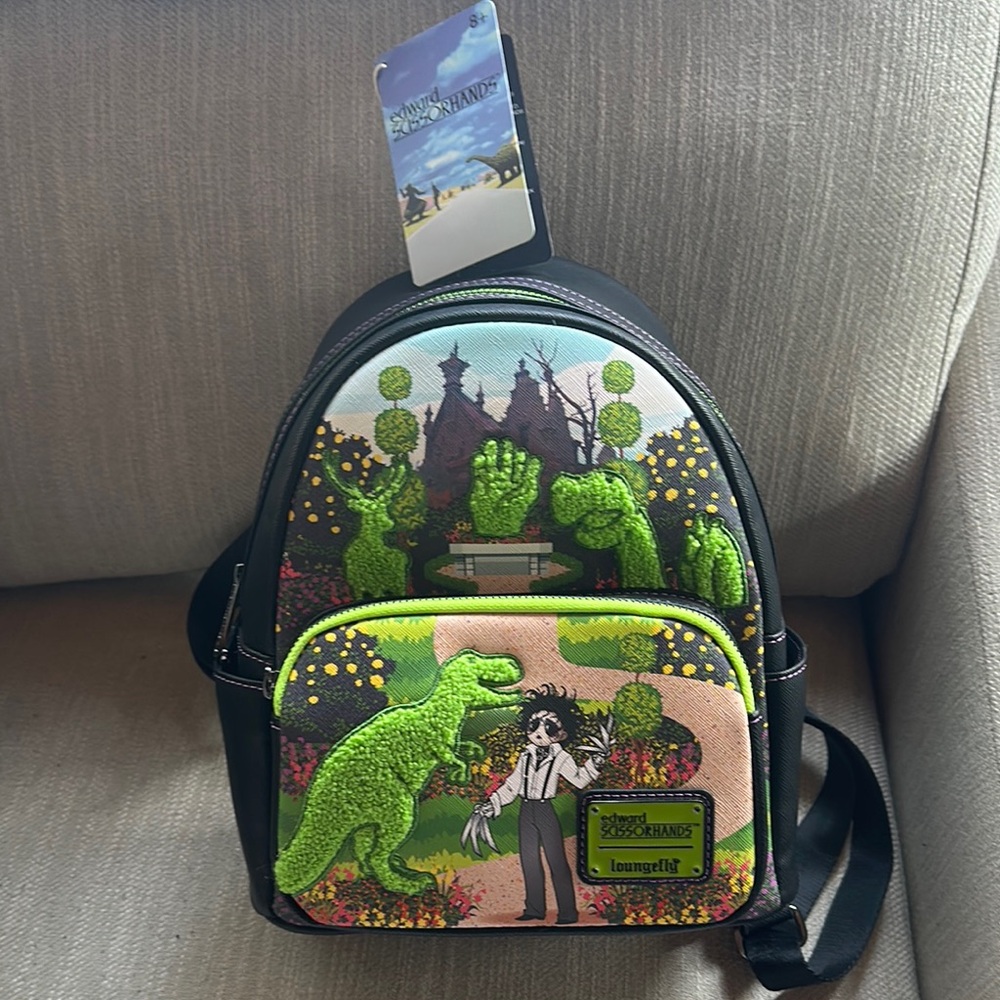 Edward Scissorhands Loungefly backpage NWT
